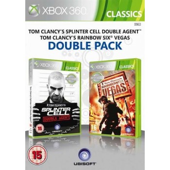 Tom Clancy's Splinter Cell Double Agent X Rainbow Six Vegas-NEW / Xbox 360